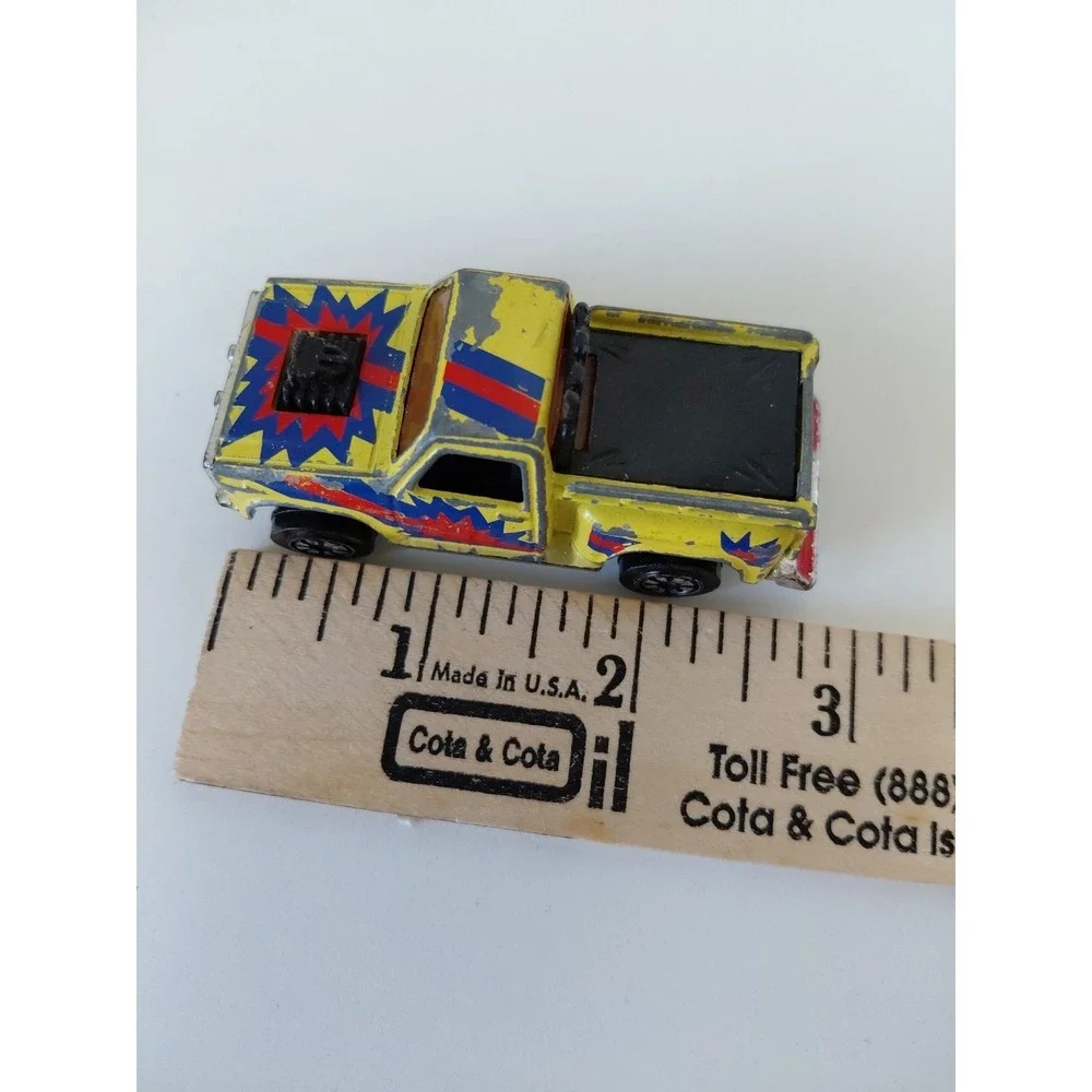 1980 Kenner Step-Side Pickup Truck, Louisiana, Yellow, 1/64,‎ Macau
